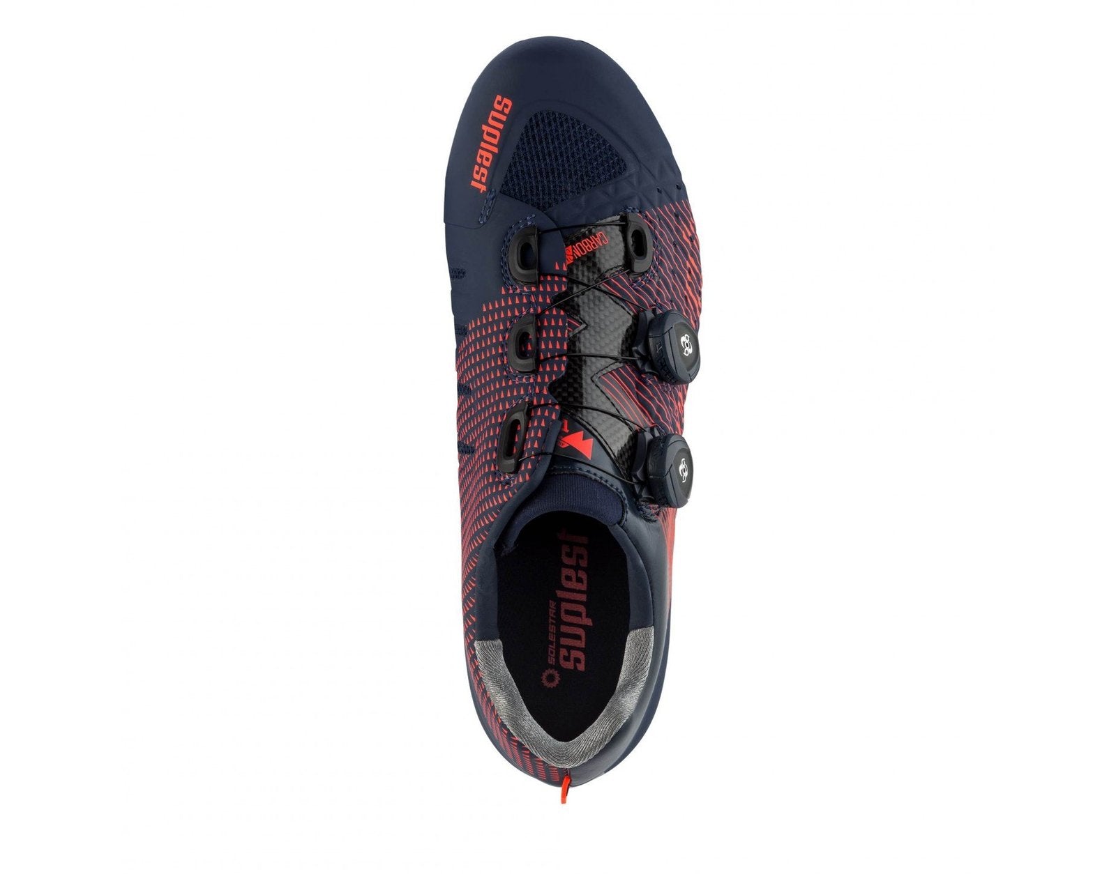 Suplest 2018 Edge 3 Pro Carbon Road Shoe - Navy/Coral - Size 43