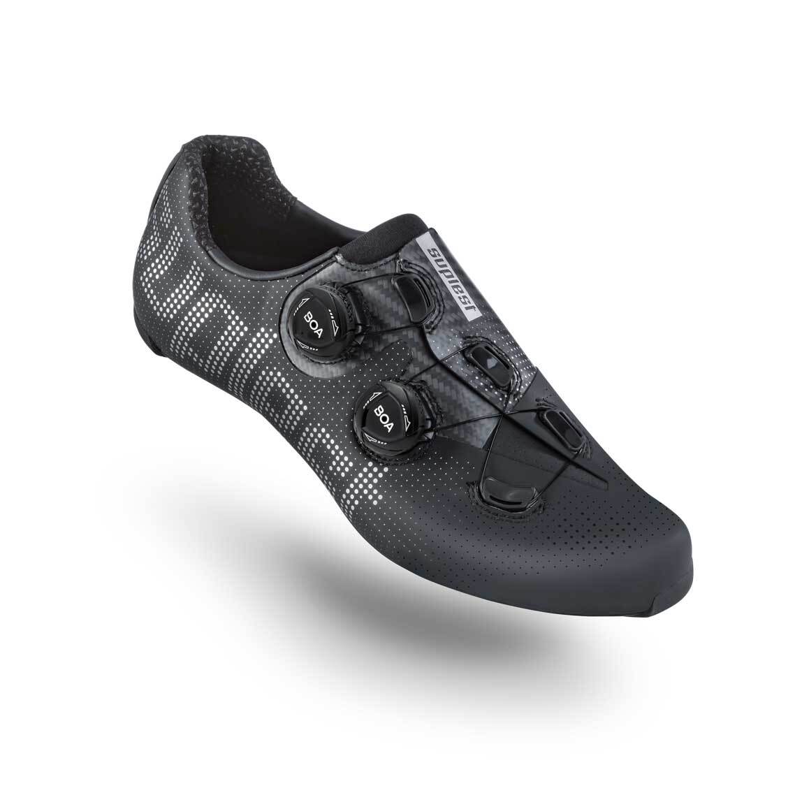 2020 Suplest Edge+ Pro Road Carbon Cycling Shoes Black 40