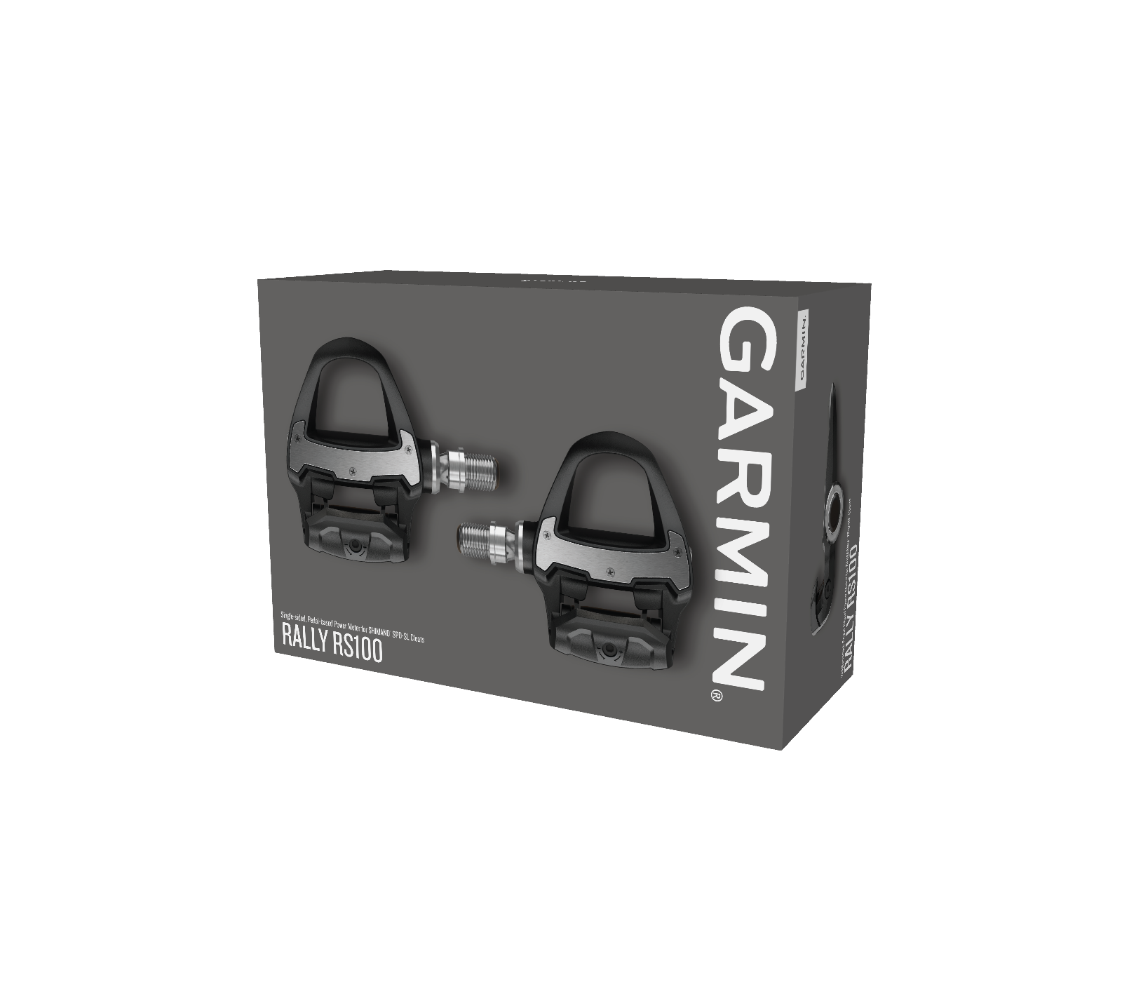 Garmin Rally RS100 Single-Sided, Pedal-Based Power Meter - Shimano SPD Cleats