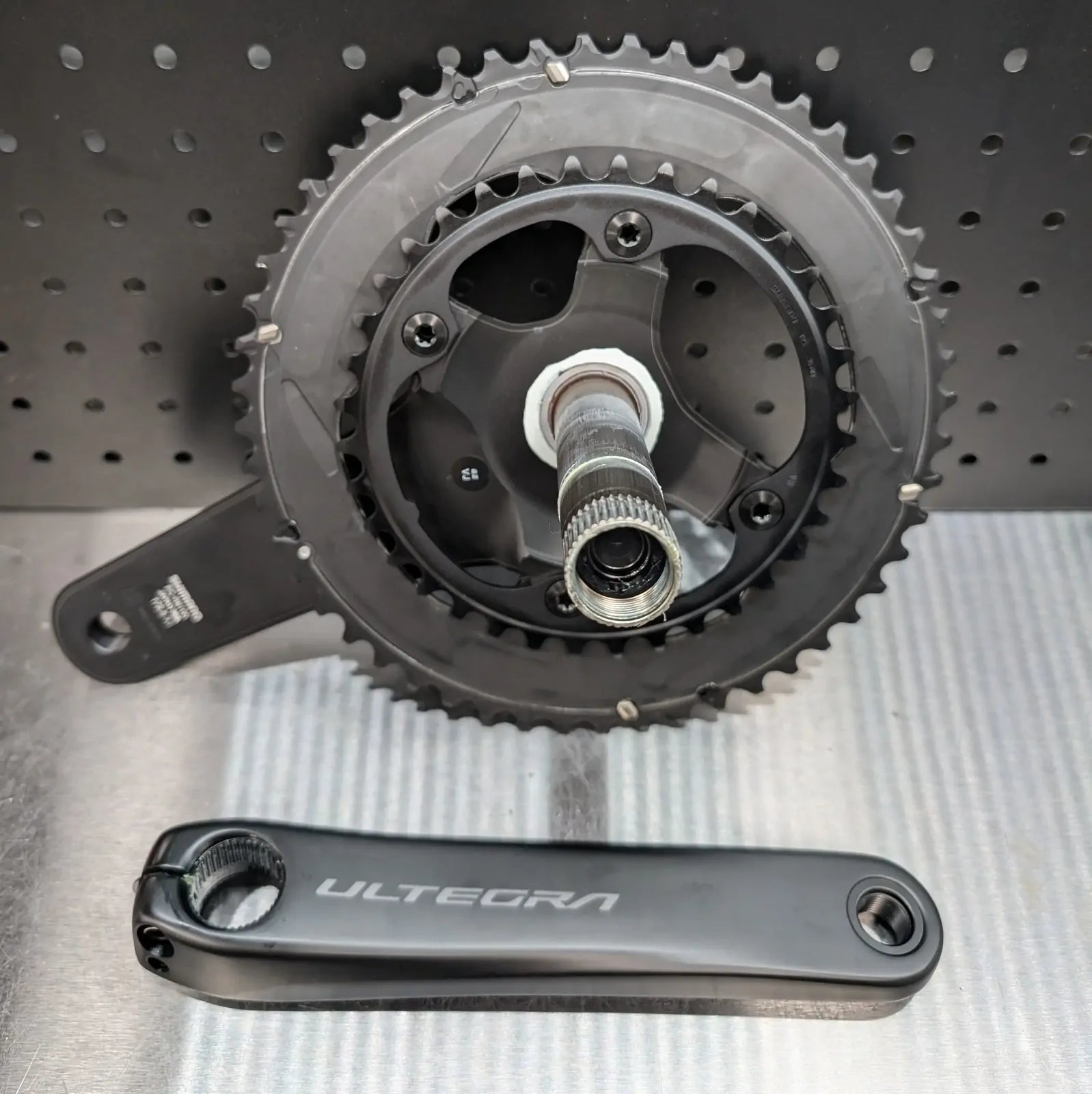 4iiii Shimano Ultegra R8100 Left Side Single Powermeter Crankset 172.5mm 52-36T - Second Spin