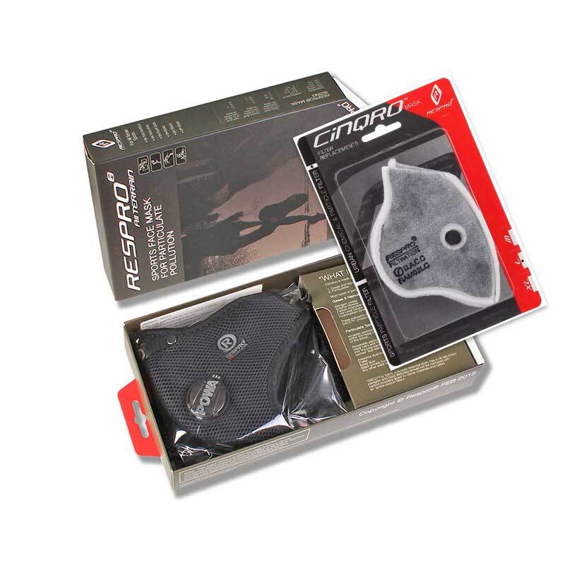 Respro Combo Kit Ultralight Mask Plus Urban Filter