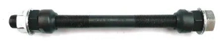 AXLE - Rear BMX, 1/2" x 185mm, With Cone & Nut