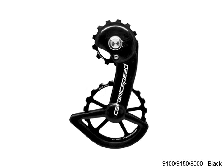CeramicSpeed OSPW Alloy System For Shimano 9100/9150/8000/8050 Black Coated