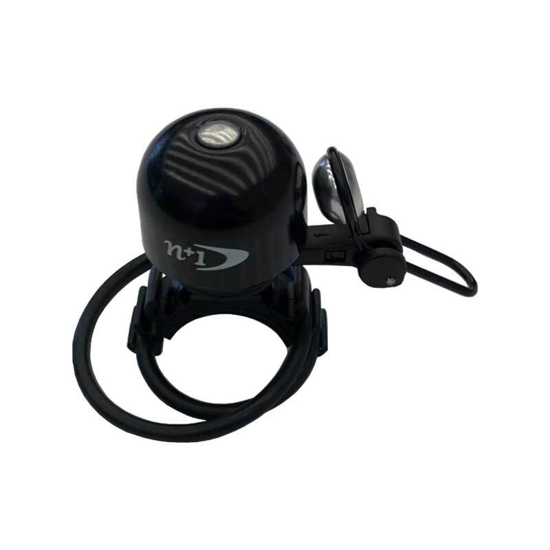 NUVO Bell - N+1 - 27mm, BLACK - FOR 19.2mm -31.8mm, 26g, Brass Top with Plastic Strap
