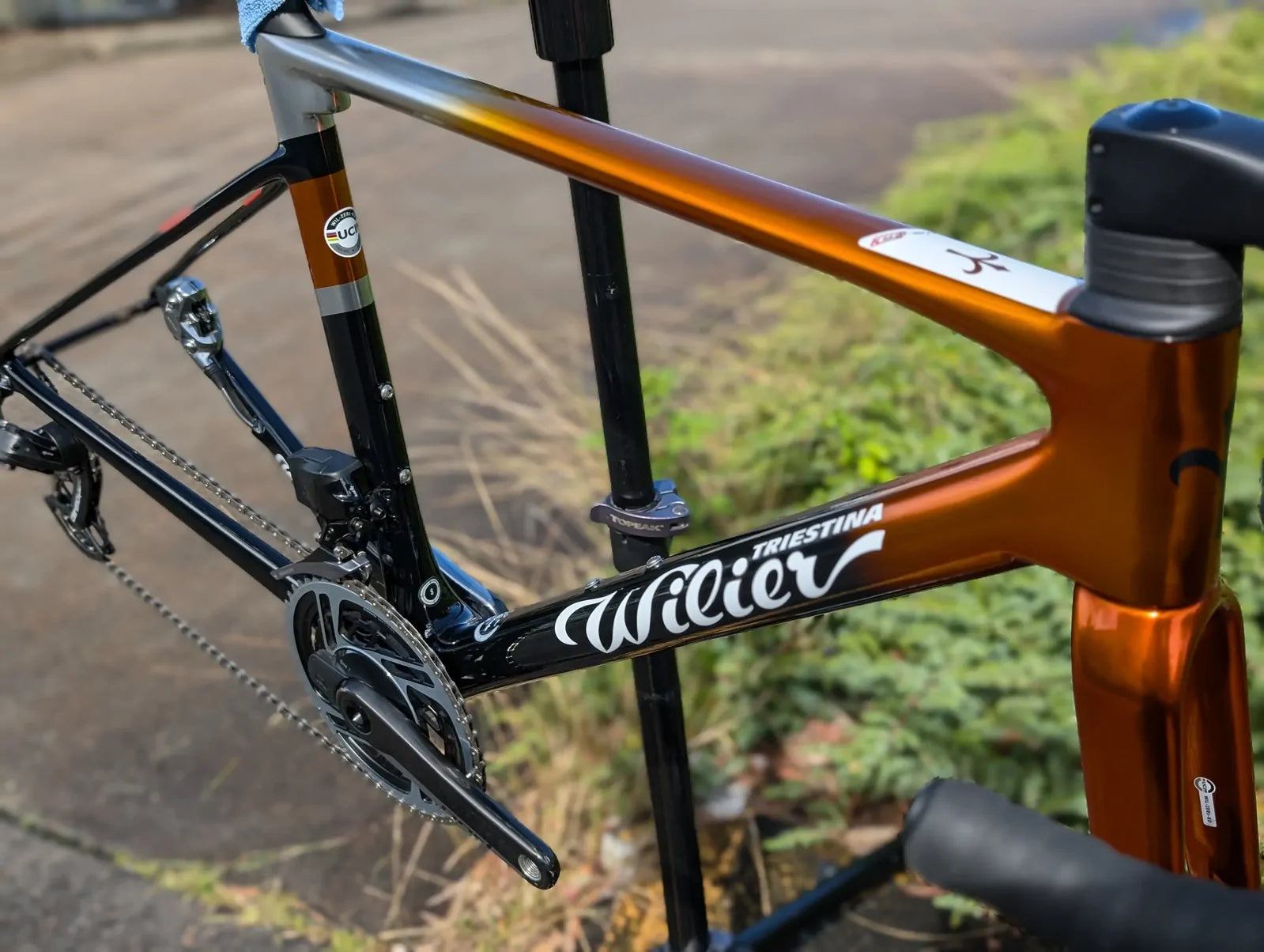 Wilier Zero SLR Ramato Small Frameset + Groupset Kit - EX DEMO - Second Spin