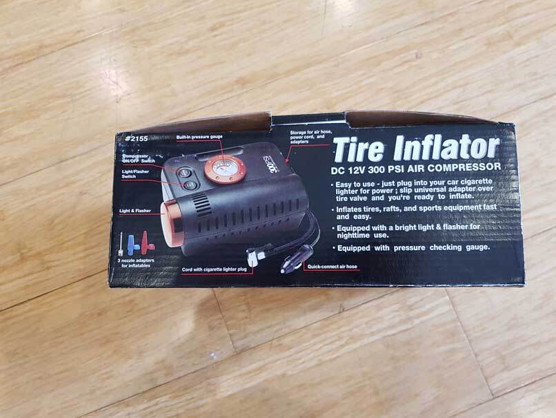 Coido Tyre Inflator DC 120V 300PSI