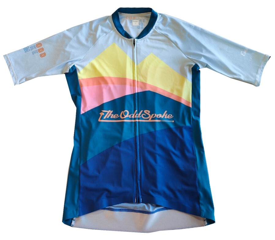 2022 The Odd Spoke Escape Cycling Kit Combo (Jersey + Mens Bib)