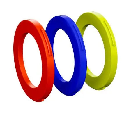 Caliper Cover Kit (MT4/MT6/MT8) - Cyan Blue/Neon Red/Raceline Yellow (6pc)