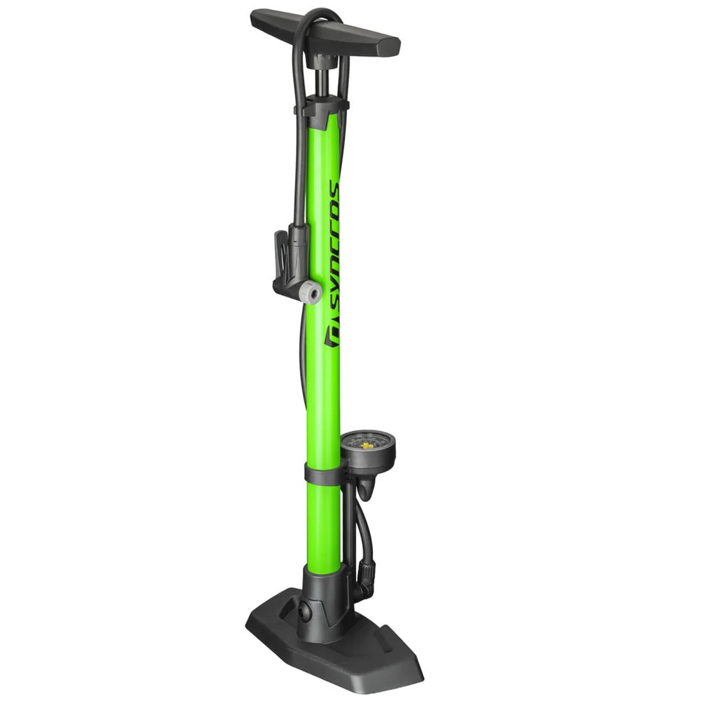 Syncros Floor Pump Steel Green