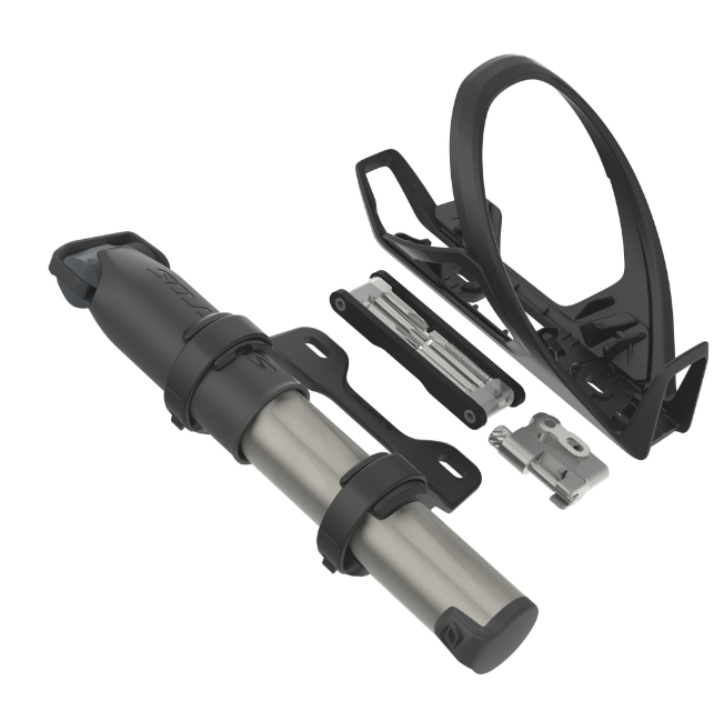 Syncros iS Cache 2.0 High Volume Bottle Cage w Pump