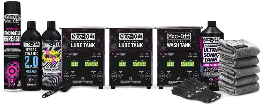 Muc Off Ultrasonic Tank Kit (Inc Fluid)