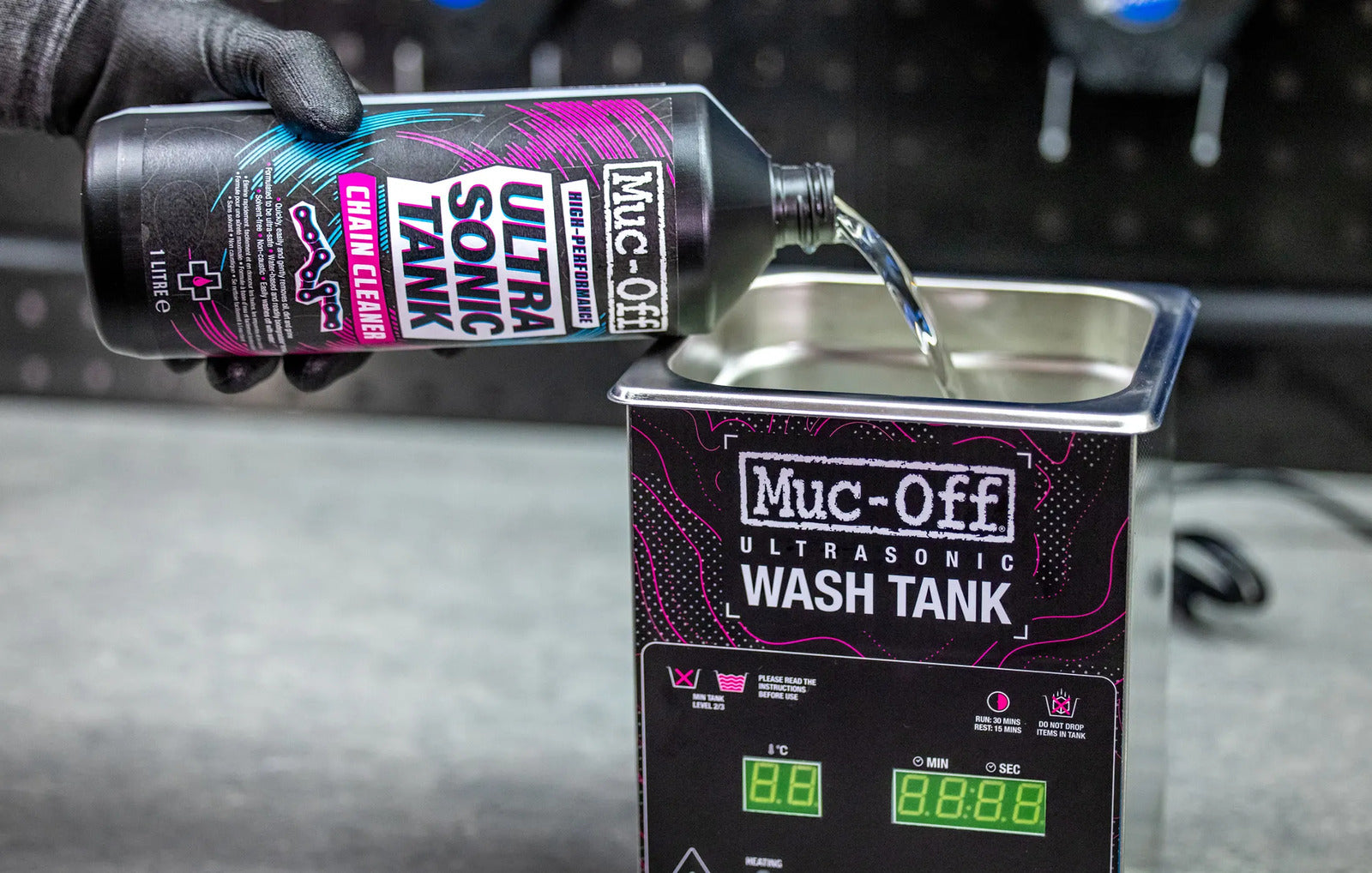 Muc Off Ultrasonic Tank Cleaner 1L