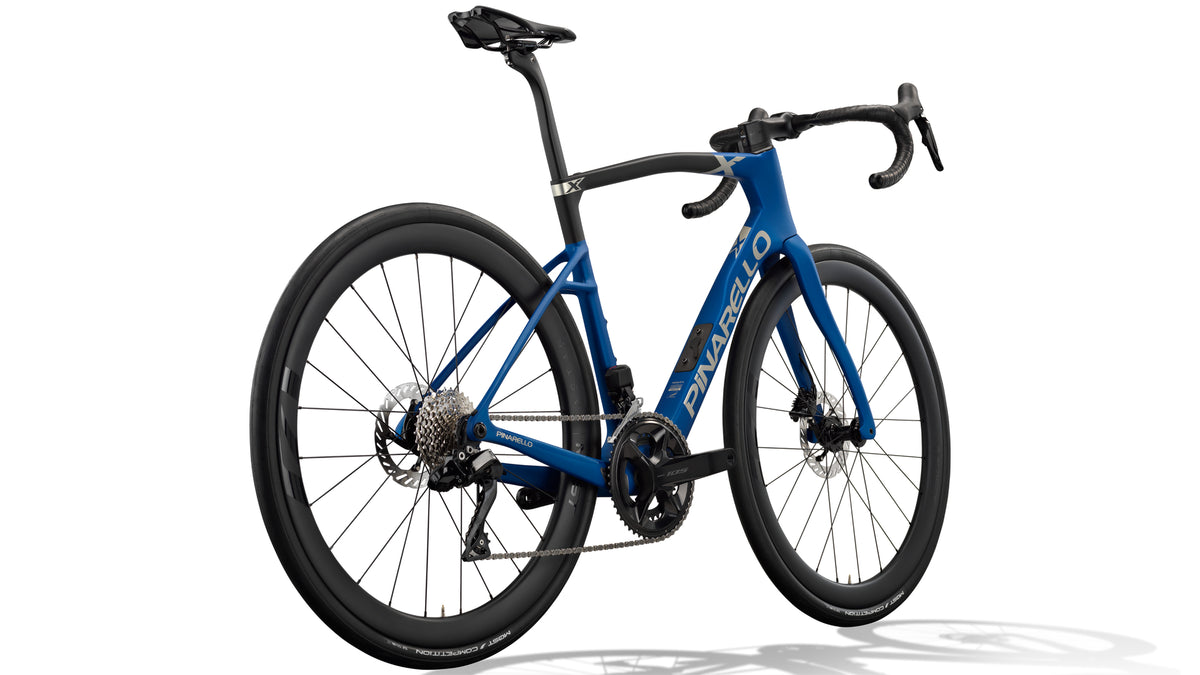 Pinarello X5 Iron Blue road bike detail