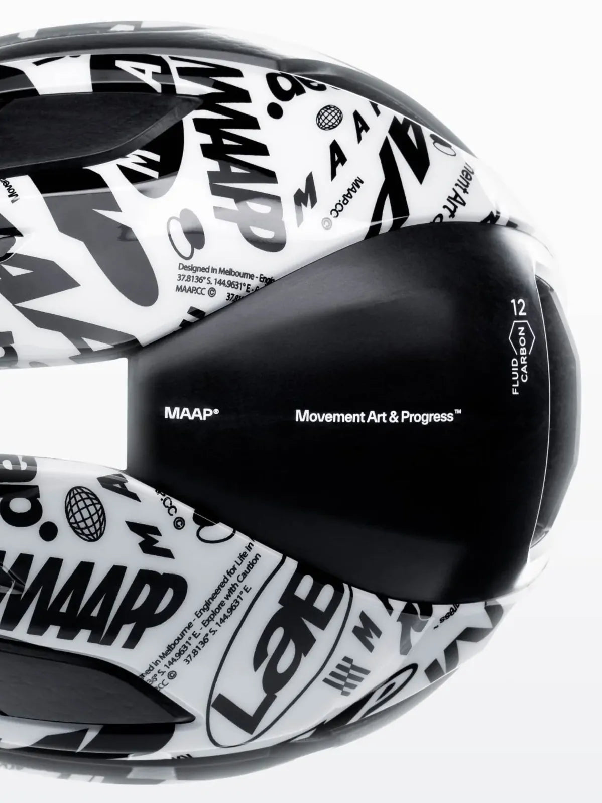 Maap X Kask Elemento Monochrome CE Special Edition Road Helmet