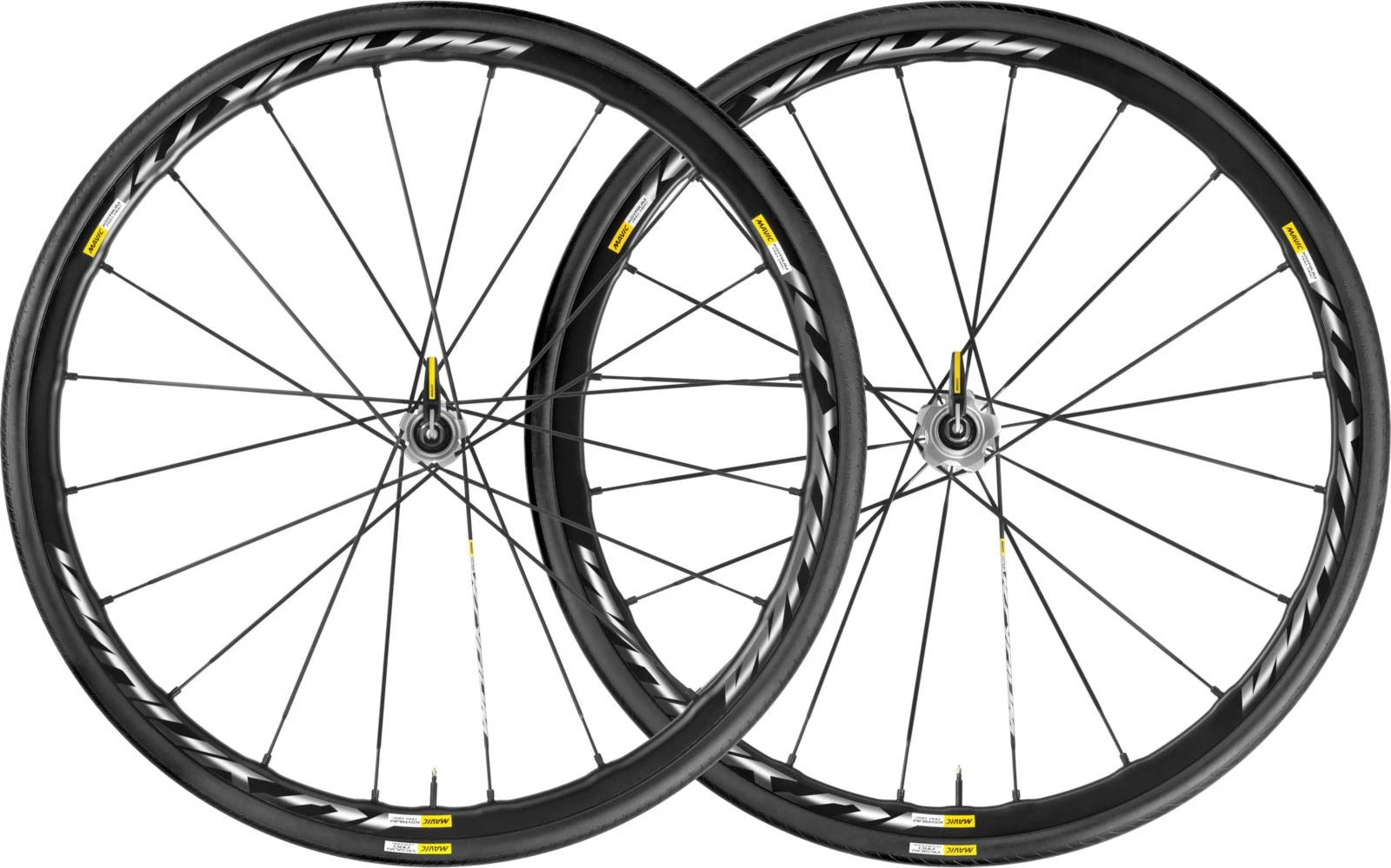 Mavic Ksyrium Pro Disc 2016 Front & Rear Wheelset + Tyres