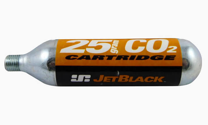 JetBlack 25g CO2 Threaded Cartridge