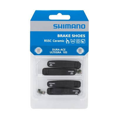 Shimano R55C Ceramic Brake Pad Insert - Black - 2 Pairs