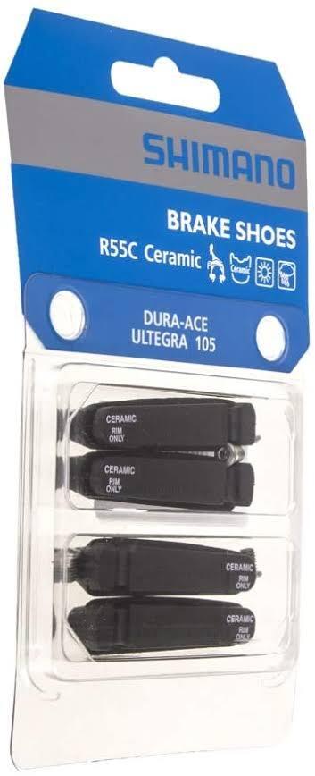 Shimano R55C Ceramic Brake Pad Insert - Black - 2 Pairs