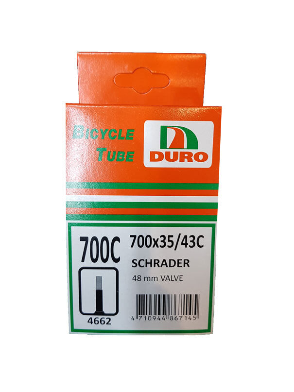 Duro Tube 700 x 35/43C Schrader Valve 48mm