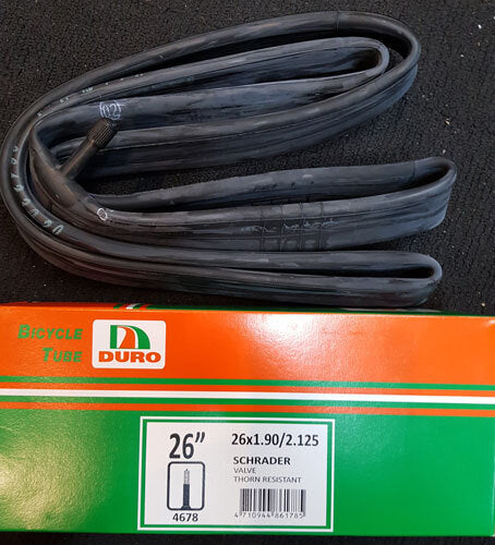 Duro Thorn Resistant Tube 26 x 1.90/2.125 Schrader Valve
