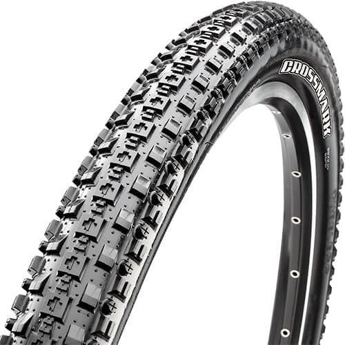 Maxxis Crossmark 26 x 2.10 Wire Bead MTB Tyre - 60 TPI - Single Compound - Black