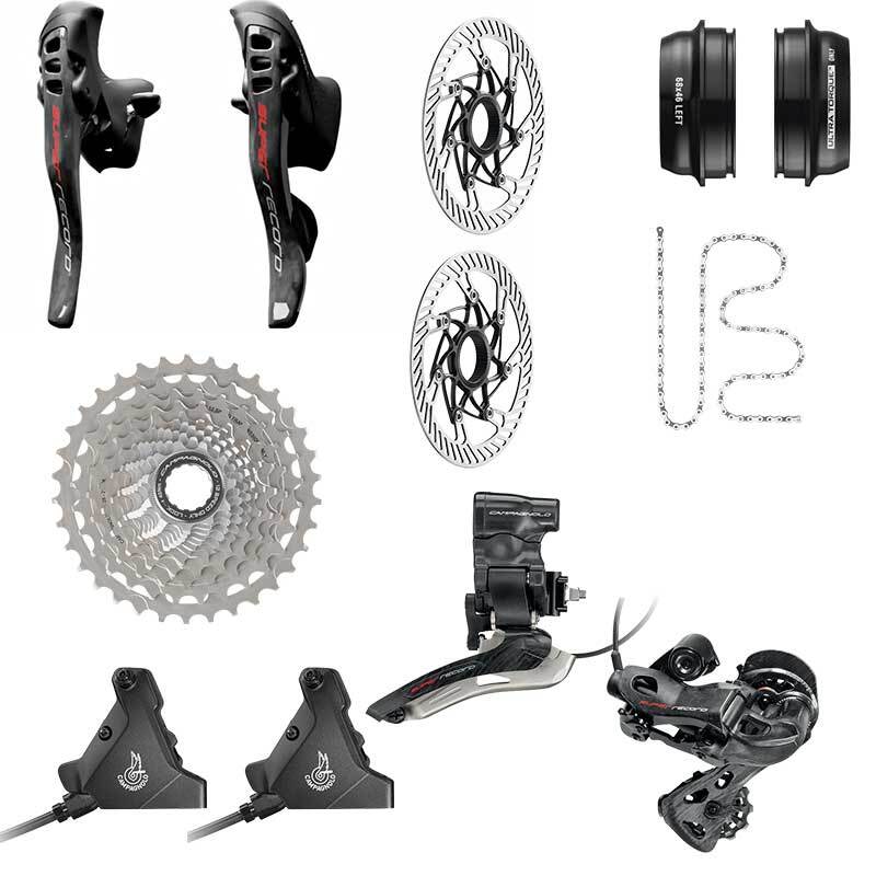 Campagnolo Super Record EPS V4 Disc Groupset (wo Crankset)