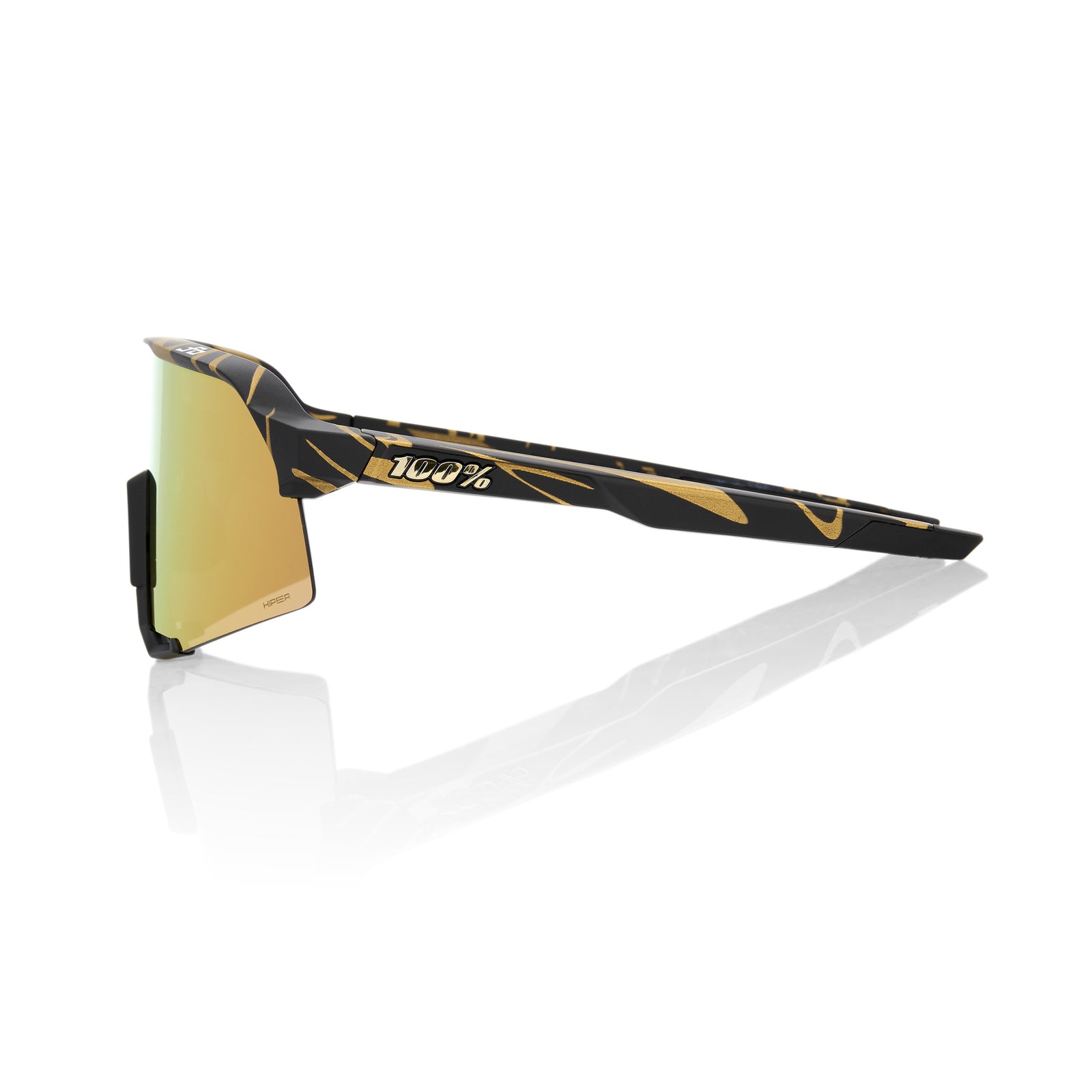 100% S3 Sunglasses - Peter Sagan Limited Edition - Metallic Gold Flake - HiPER Gold