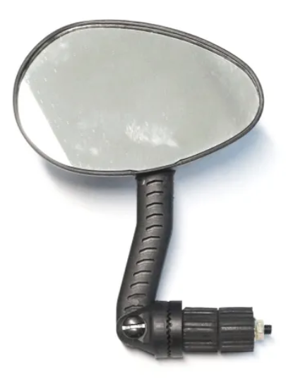 Mirror, plastic w/reflector, insert type, for Left Hand side only