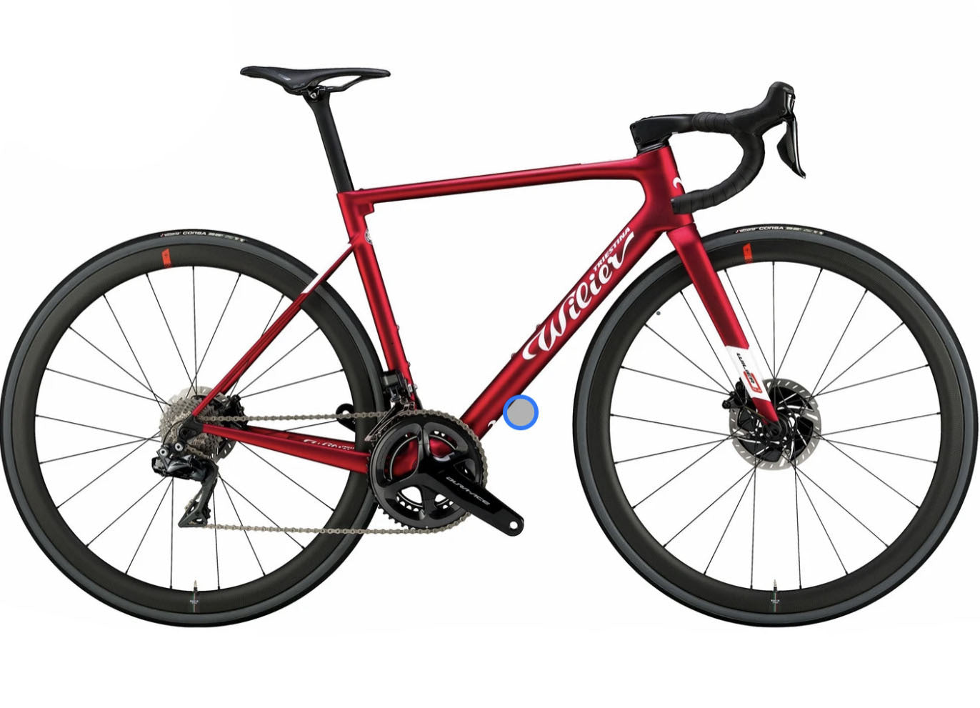 Wilier Zero SLR Frameset & One Piece Handlebar
