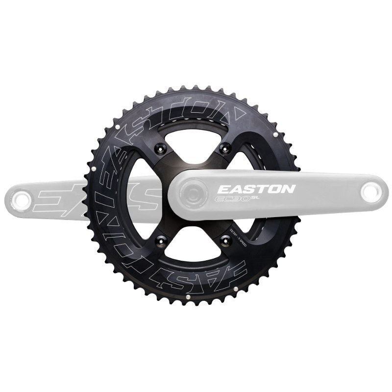 Easton Cinch Spider / Shifting Ring Set - 4-Arm - 2x11 Speed - Matte Black anodized
