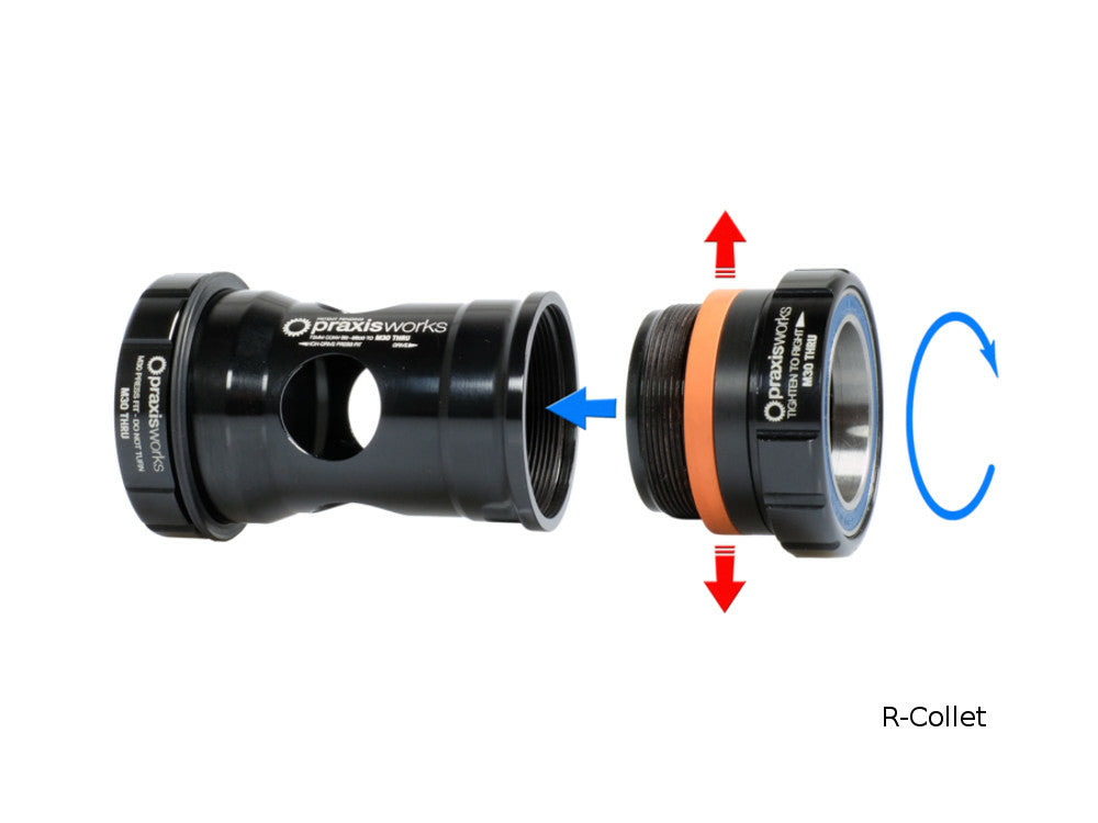 Praxis Works Bottom Bracket BB30 | PF30 for Shimano Hollowtech || MTB Crank