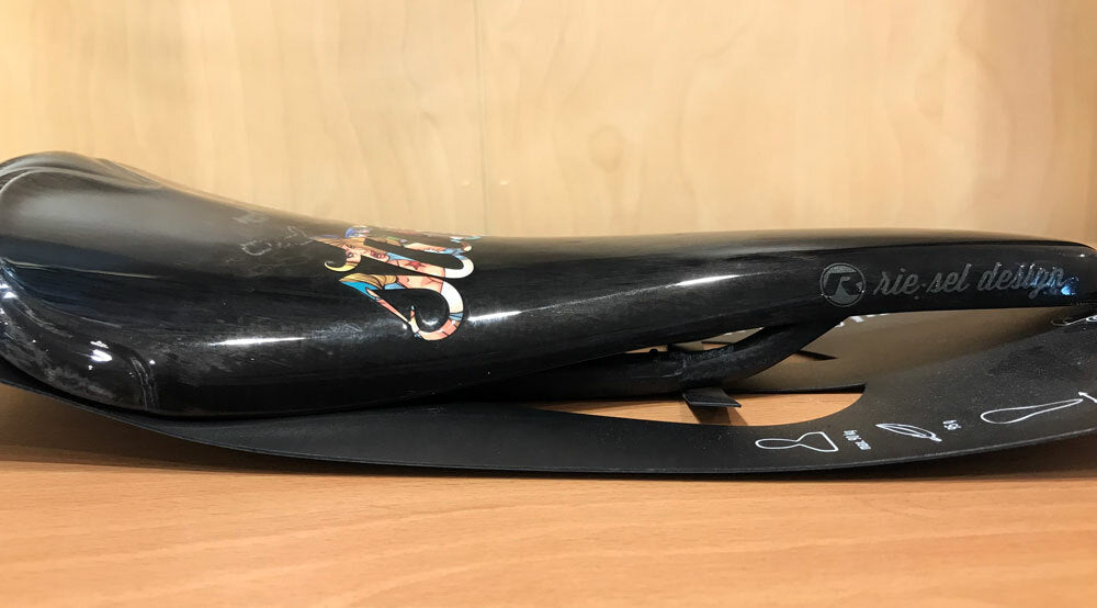 Riesel Design Stuhl Carbon Saddle