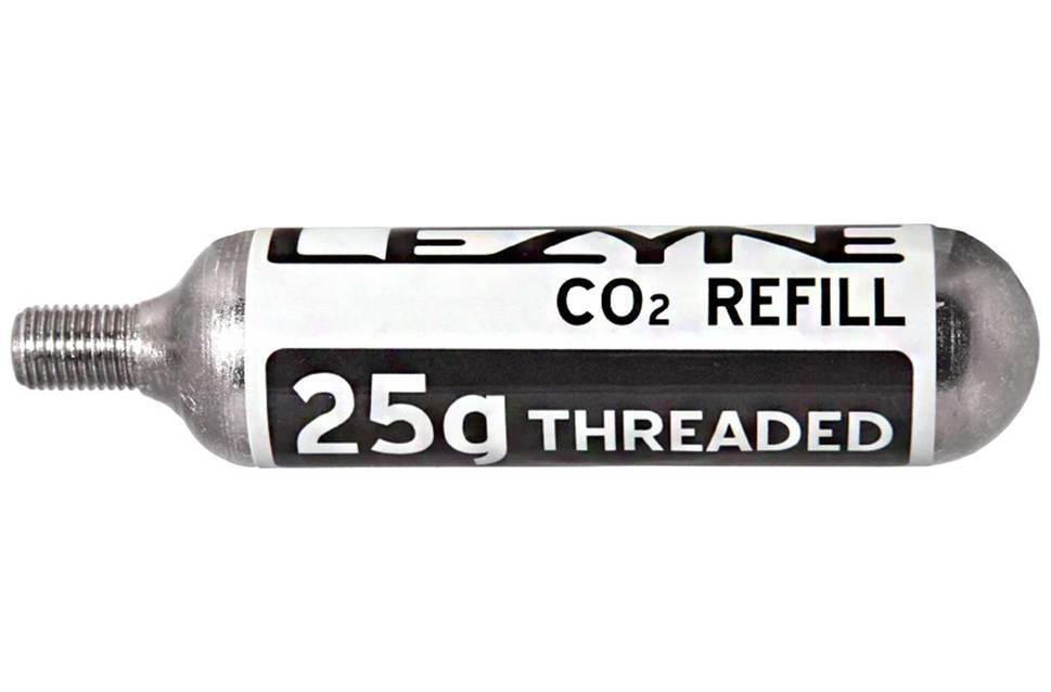 Lezyne CO2 Cartridge - 25g Threaded