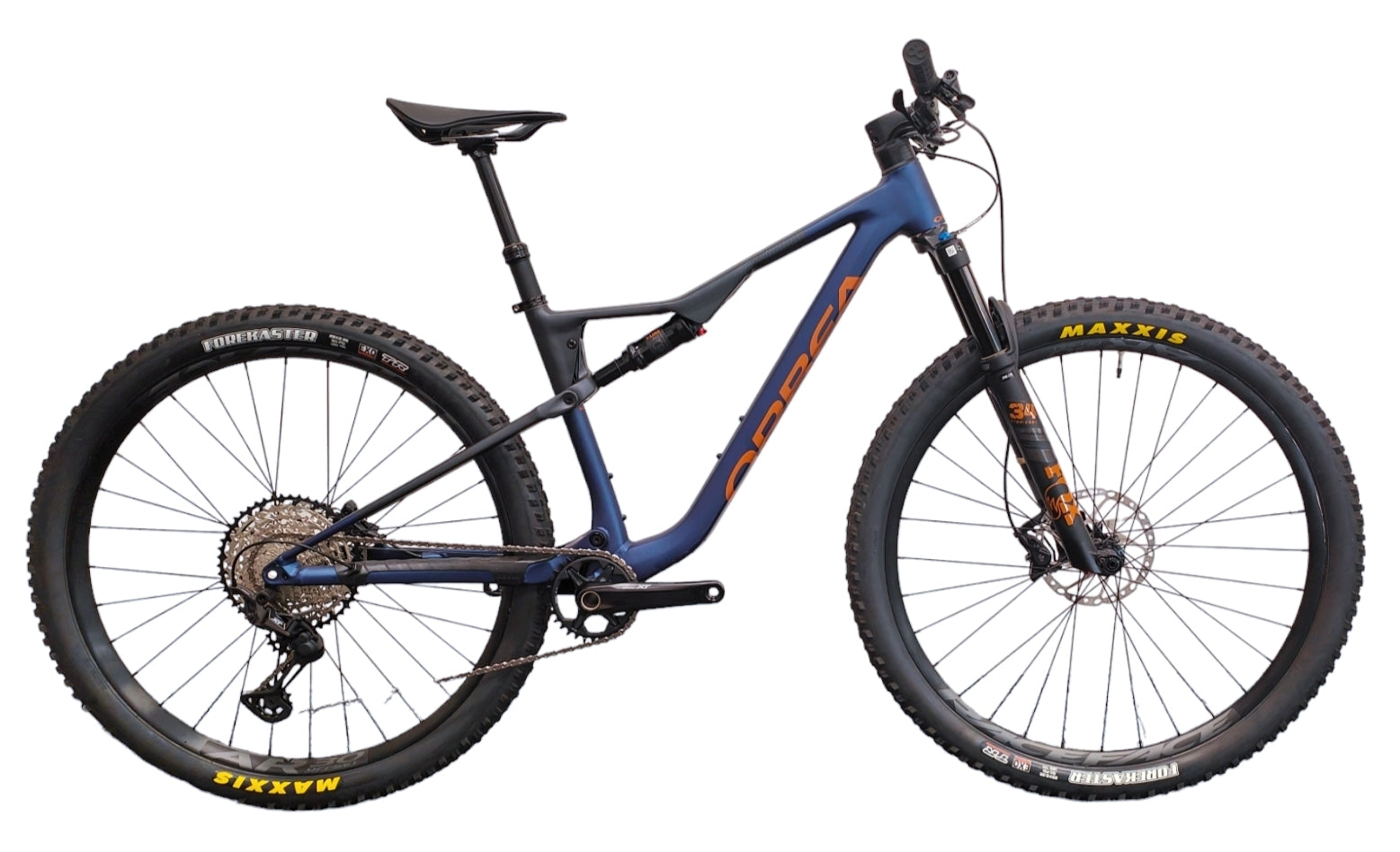 2023 Orbea Oiz H10 Blue/Orange XC Dual Suspension MTB