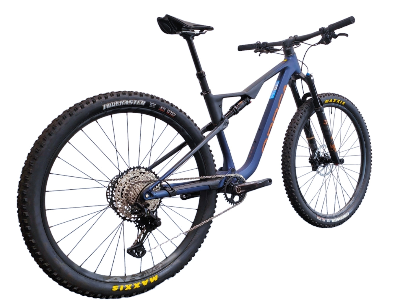 2023 Orbea Oiz H10 Blue/Orange XC Dual Suspension MTB