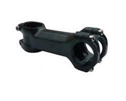 Bikelane Ahead Stem 31.8 BB, 28.6 Steerer x 90mm, 7 degree rise Black (4 bolt face plate)
