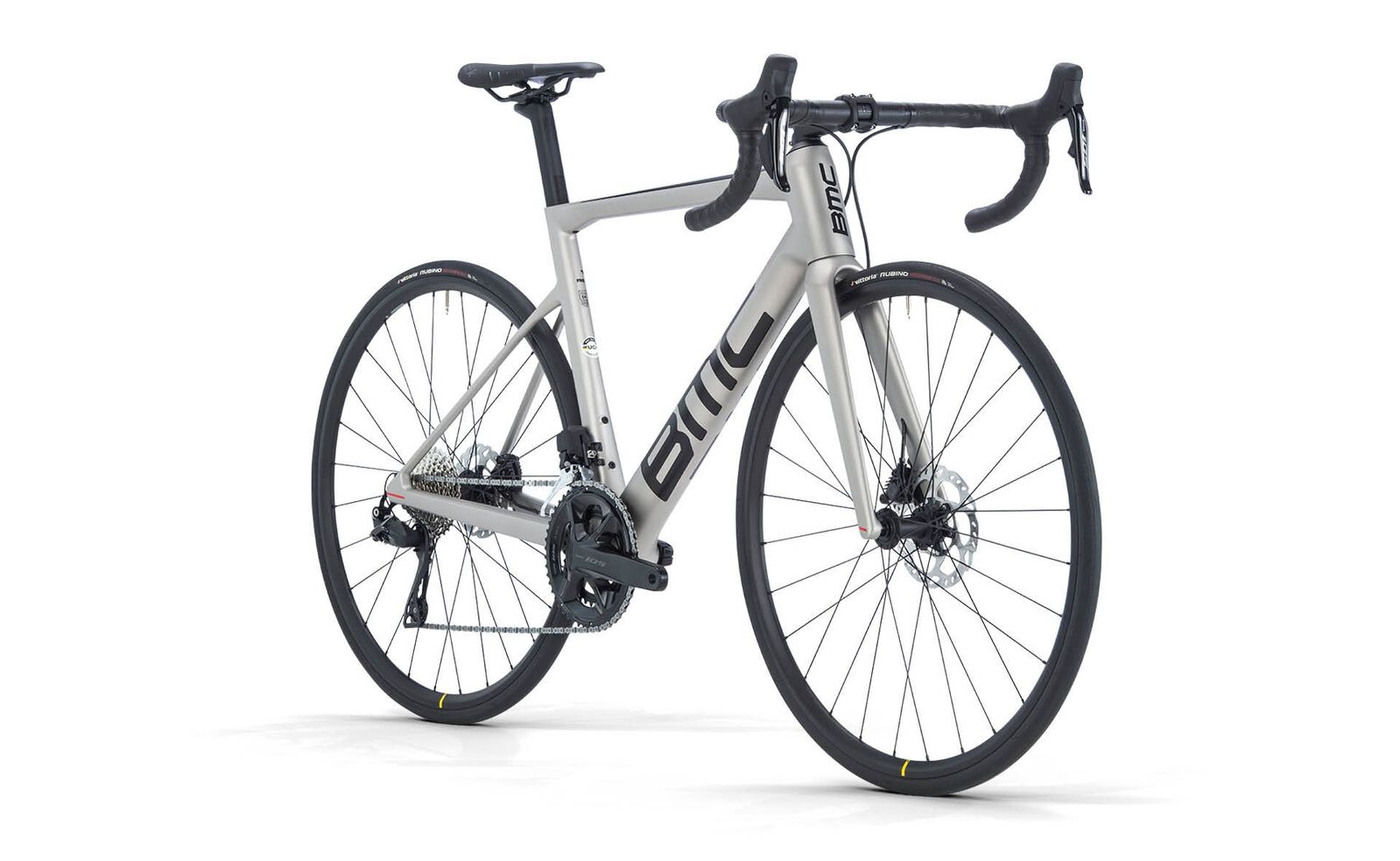 2023 BMC Teammachine SLR Five 105 Di2 Road Bike - Artic Silver / Black