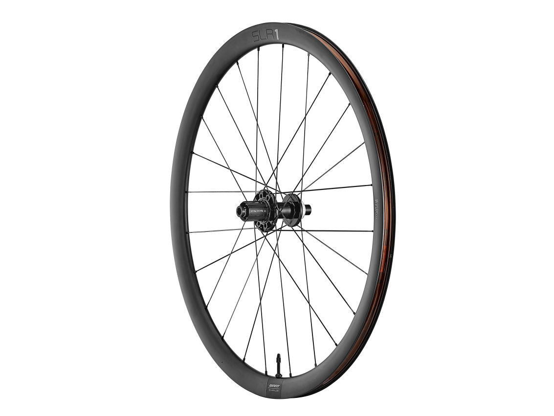 Giant SLR 1 36 Carbon Disc WheelSystem Tubeless Road Wheelset - Shimano Freehub