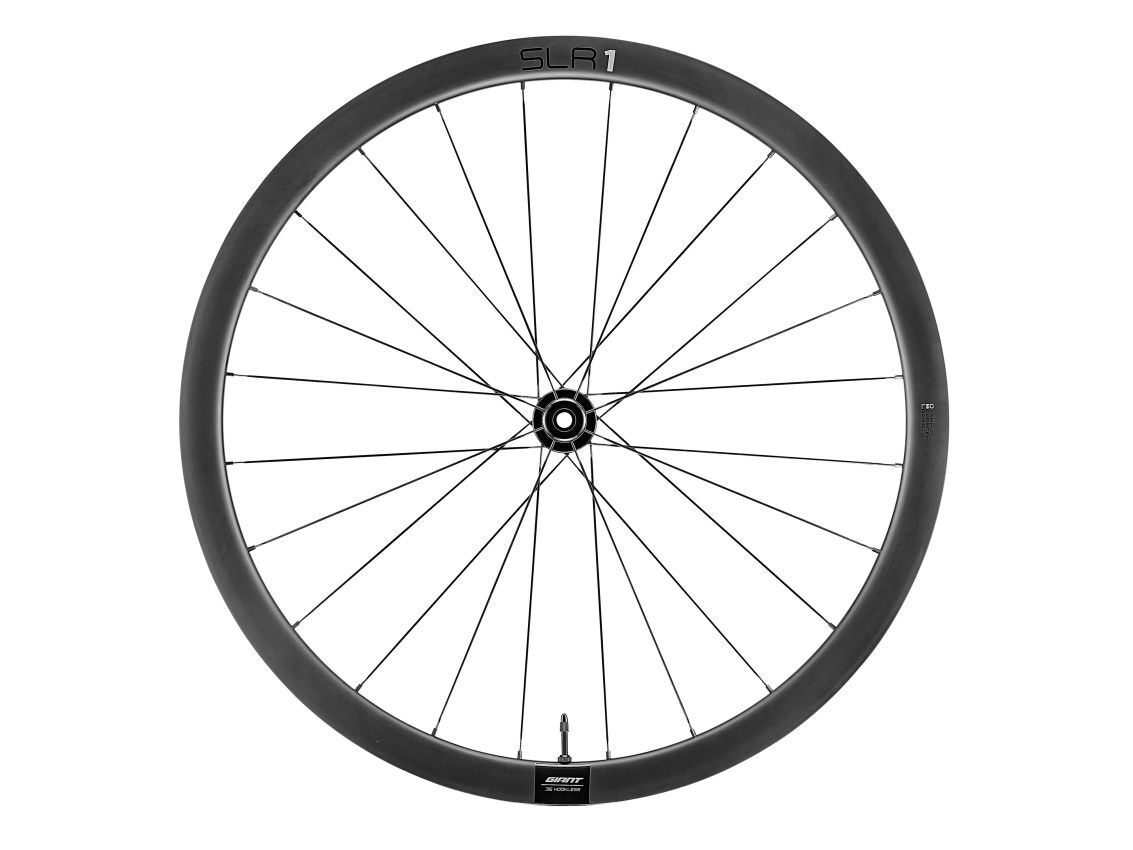 Giant SLR 1 36 Carbon Disc WheelSystem Tubeless Road Wheelset - Shimano Freehub
