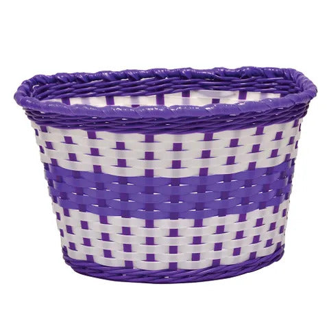Oxford Junior Woven Basket Lilac