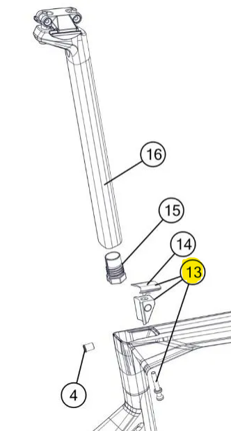 BMC Seat Post Clamp #21 SLR01