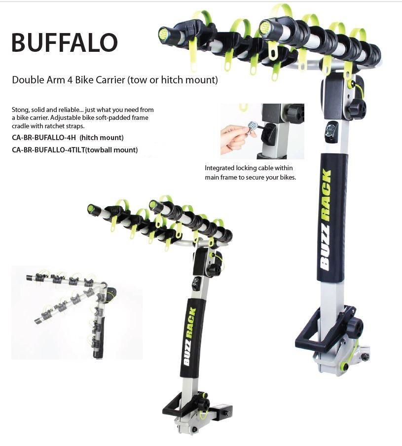 Buzz Rack Buffalo 4 Bike Hitch Rack