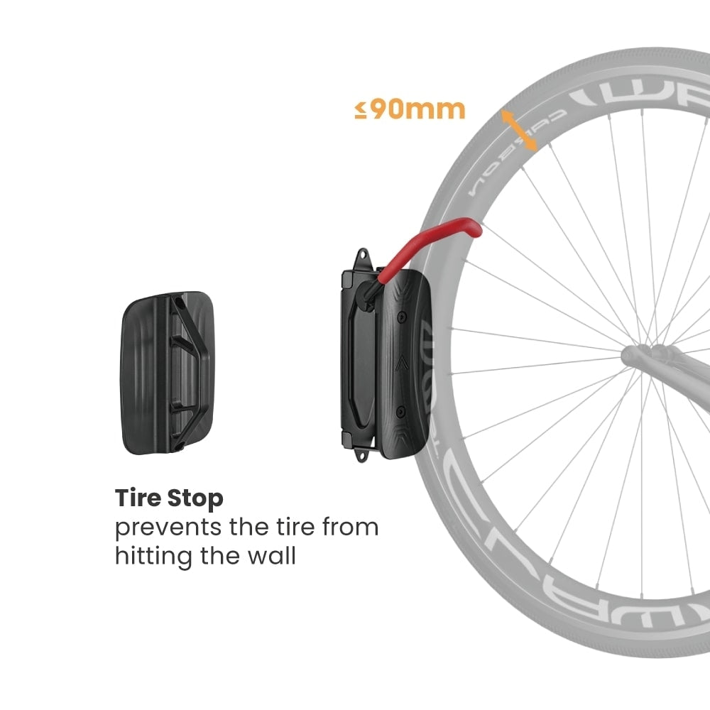 Bike Rakz EZI-HOLD Wall Mounted Bicycle Storage Rack