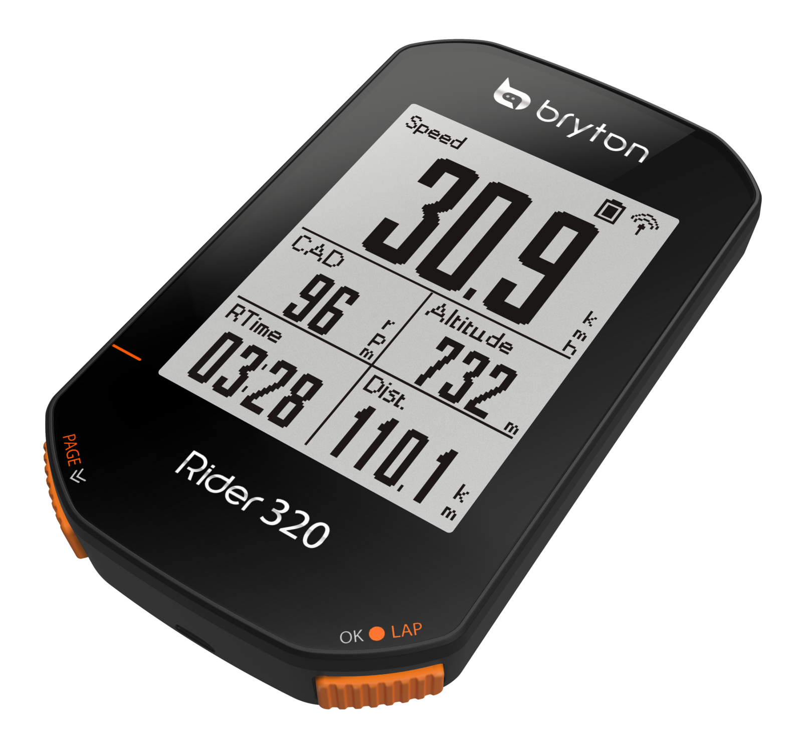 Bryton Rider 320 w/ Cadence and Heart Rate Monitor