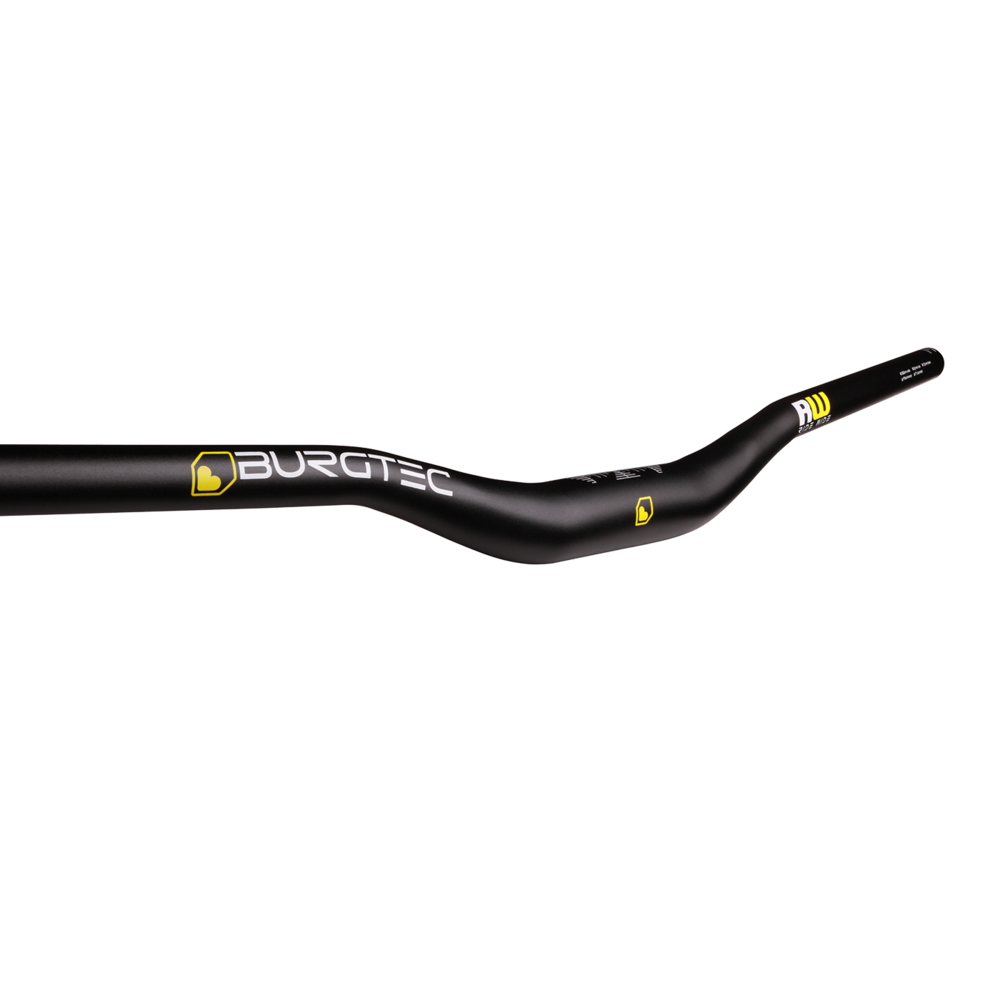 Burgtec Ride Wide Enduro Alloy Bar 31.8mm 800mm Rise:30mm Black