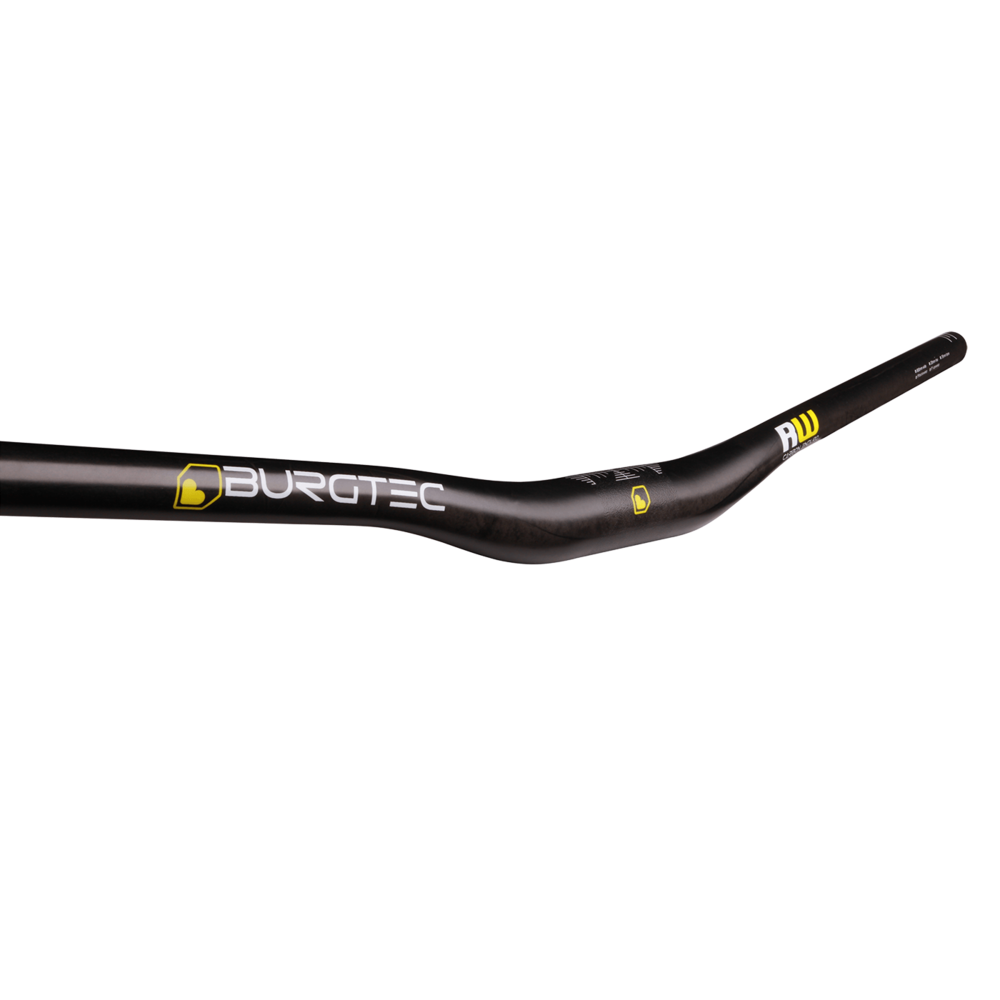 Burgtec Ride Wide UD Carbon Enduro Bar 35mm 800mm Rise:20mm Black