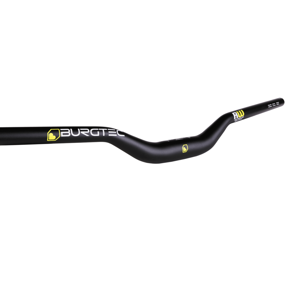 Burgtec Ride Wide Alloy Bar Josh Bryceland 35mm 800mm Rise:38mm Black