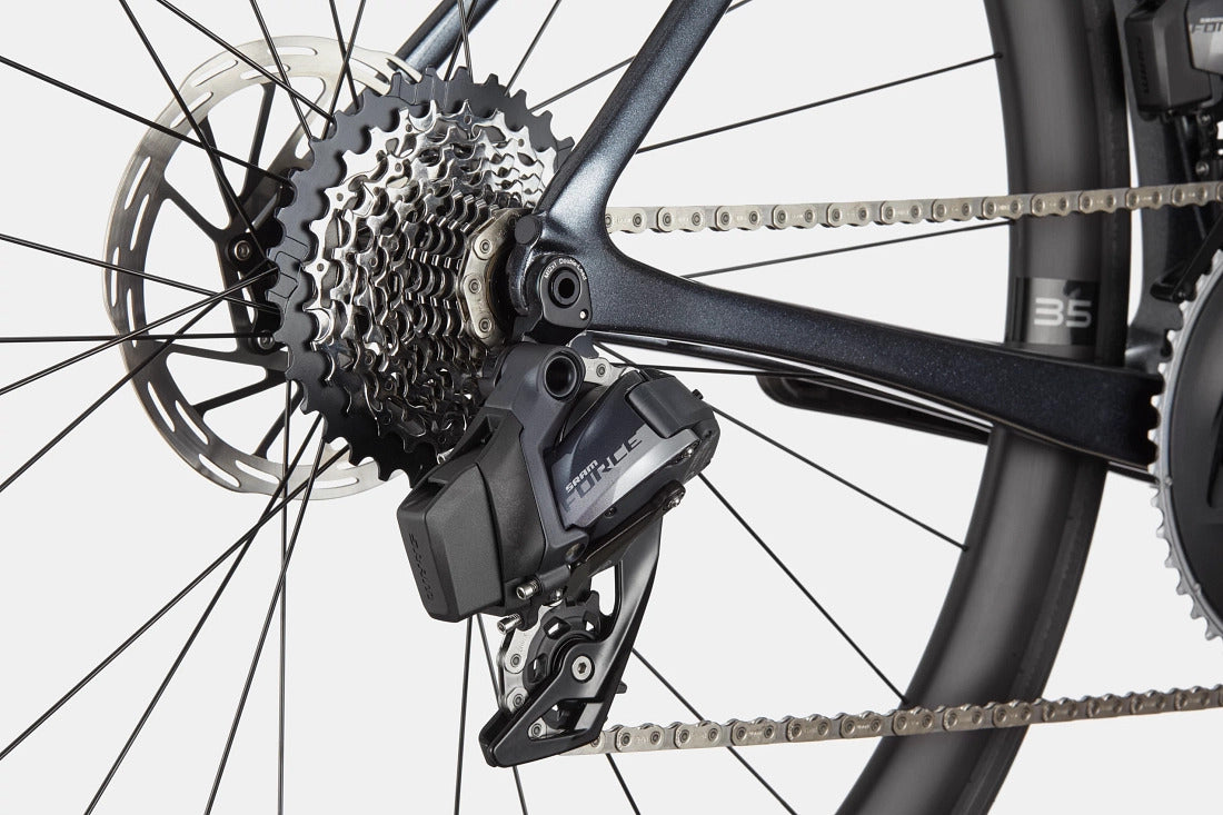 2022 Cannondale SuperSix Evo Carbon Disc Force AXS Aero Road Bike Black Magic