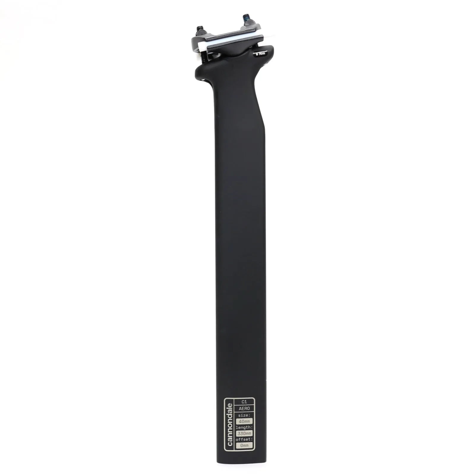 Cannondale SuperSix Evo Gen 4 Zero Offset Seatpost 330mm