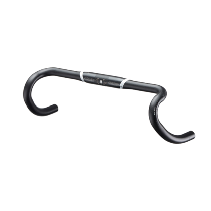 Controltech CLS Gravel Drop Bar 31.8x400mm Flare:12deg Black/Grey